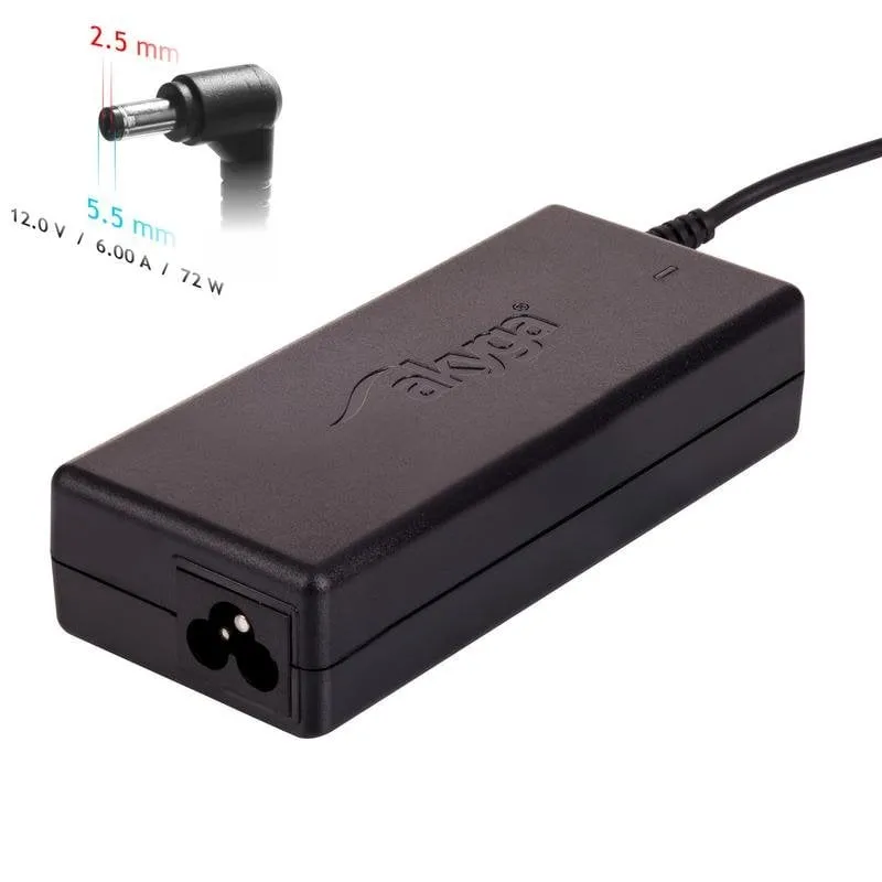 Adattatore di alimentazione Akyga AK-ND-28 72 W 12 V 1,2 m - immagine 1