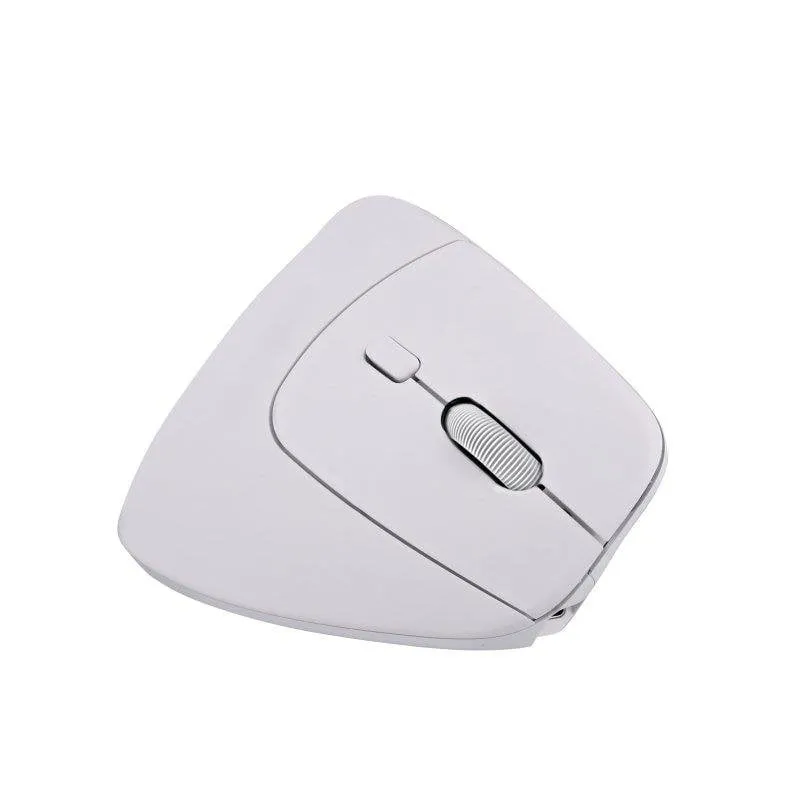 Mouse TnB MWERGOVLIGHTWH Bluetooth USB-A 6 Pulsanti Nero Ergonomico - immagine 1