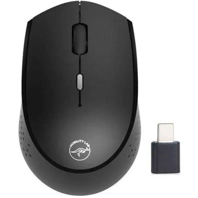 Mouse Mobility Lab Ottico Wireless Ricaricabile 2.4GHz USB-C Ambidestro DPI 800/1200/1600 Click Silenzioso - immagine 1