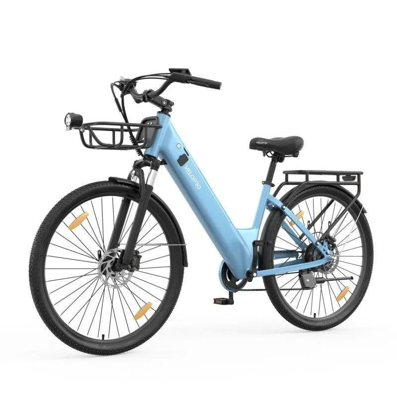 Velopro C1pro Città elettrica 36V 18Ah Blu cielo - immagine 1