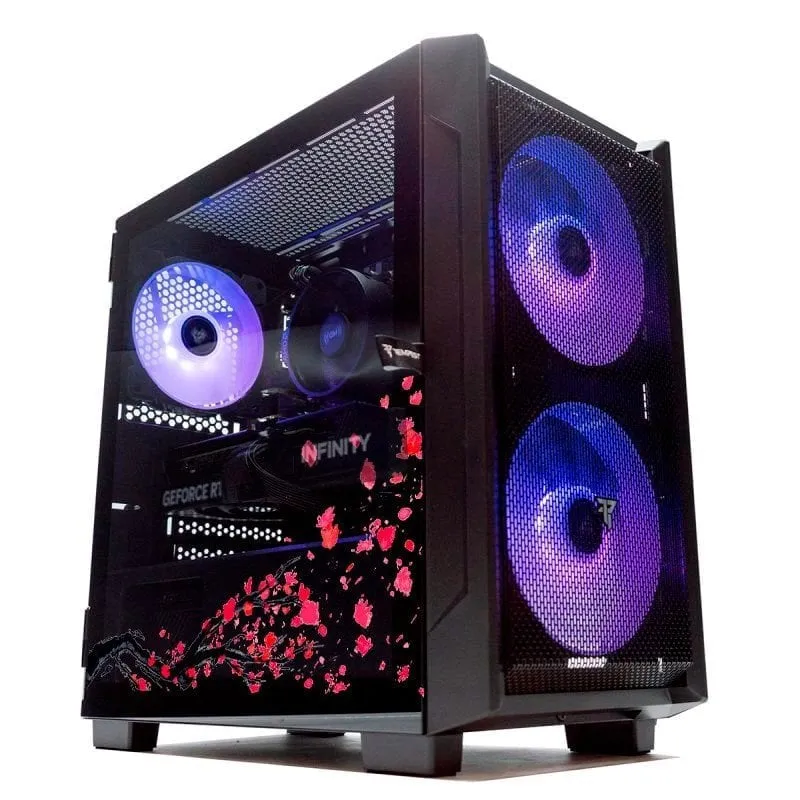 PC fisso PcCom Lite AMD Ryzen 5 5500 16GB 1TB SSD RTX 5060 WiFi - immagine 1