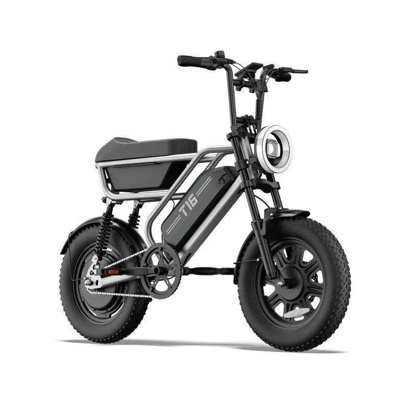 Bicicletta Elettrica URLIFE T16 500w 48v 13ah 16" Freni a Disco - immagine 1