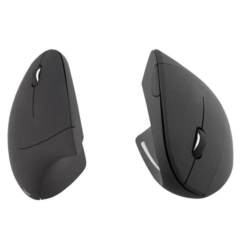 Mouse TnB MWERGOVLEFT Verticale Wireless 1600 DPI Sinistro Nero 6 Pulsanti - immagine 1