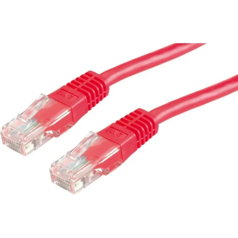 Cavo Patch Rete Secomp CAT6 0,5 m Rosso UTP - immagine 1