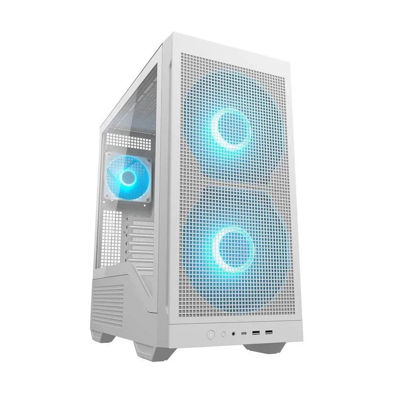 Caso PC COUGAR MX600 MAX RGB Midi Tower Bianco - immagine 1