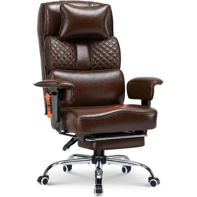 Sedia gaming GTPLAYER Ergonomica 90-150° Marrone - immagine 1