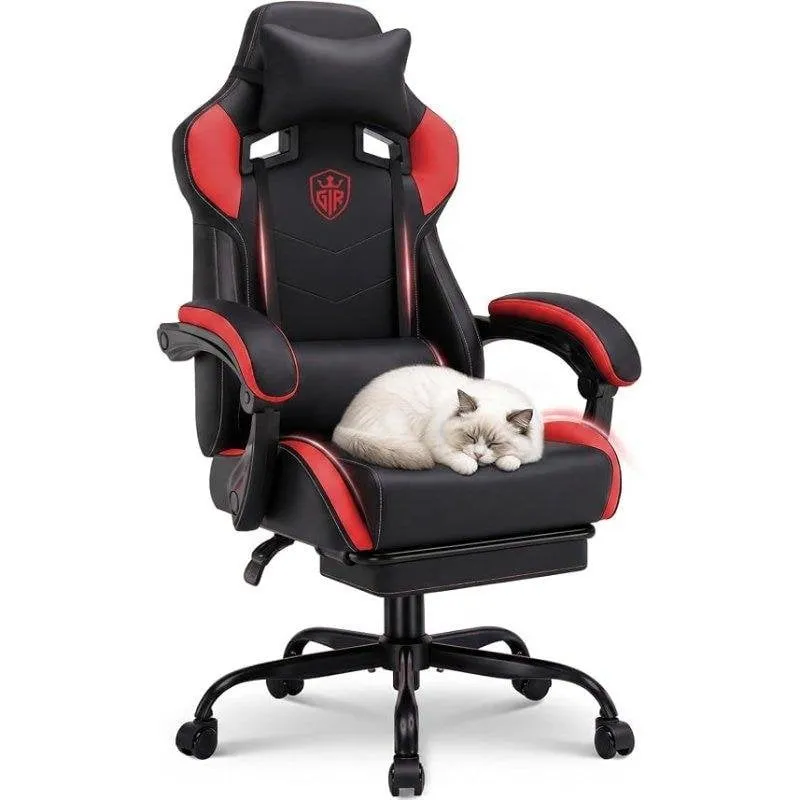 Sedia Gaming GTPLAYER Ergonomica Reclinabile 135° con Poggiapiedi - immagine 1