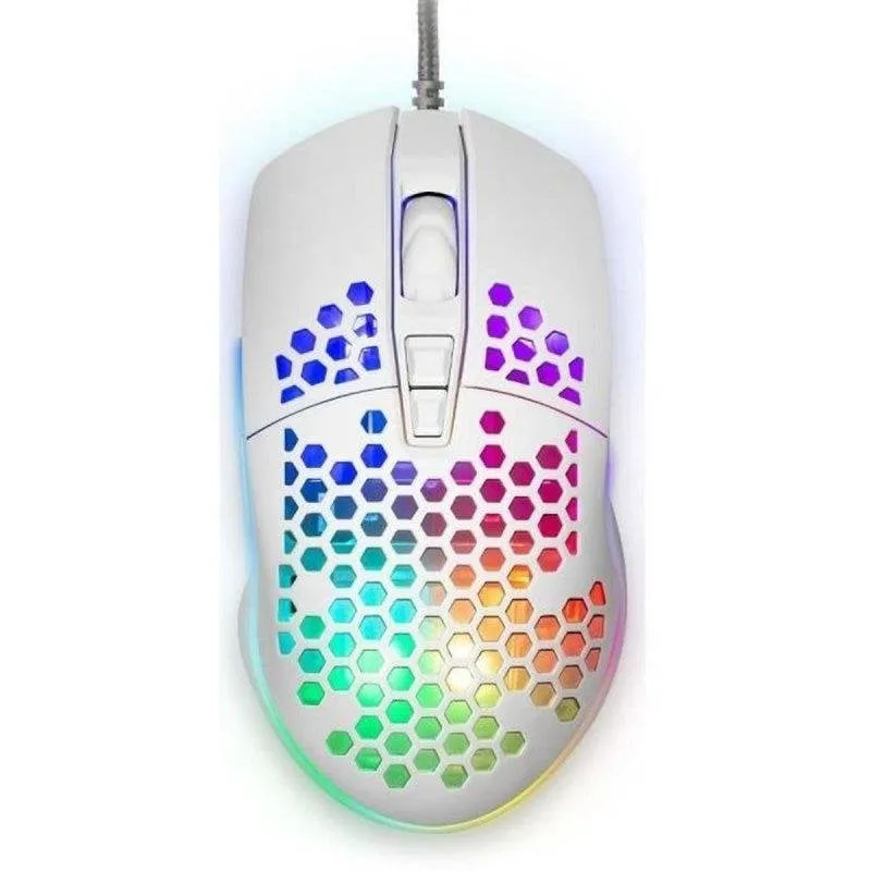 Mouse Yenkee YMS 3030WE Gaming USB 6400 DPI RGB 7 Pulsanti Programmabili - immagine 1