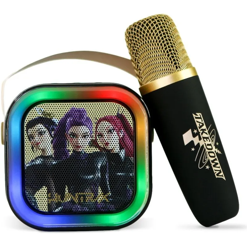 Altavoces OTL KPOP Demon Hunter wireless con Bluetooth, LED e microfono karaoke - immagine 1