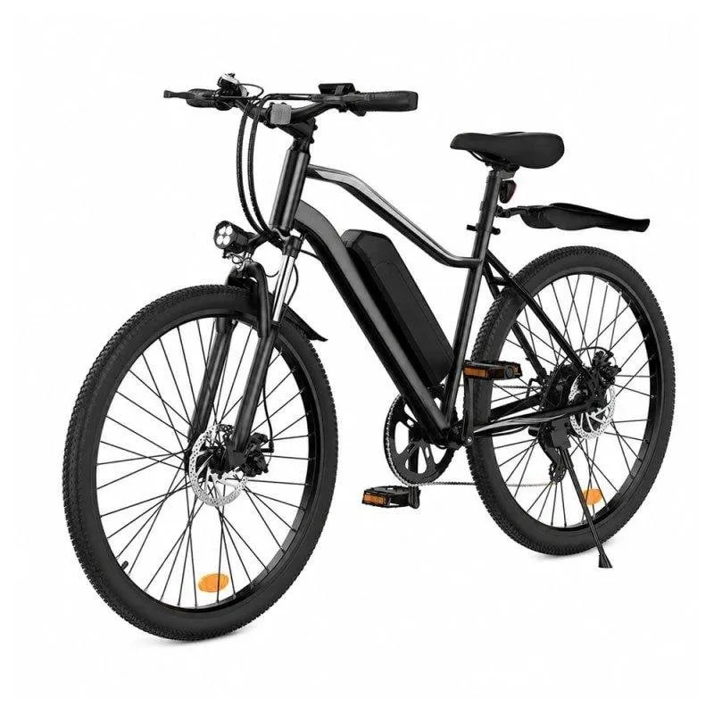 Bicicletta elettrica iScooter EB3S 350W nera pieghevole autonomia 40-60 km - immagine 1