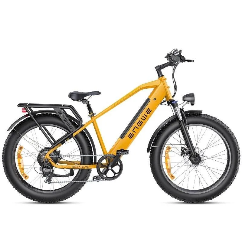 Bicicletta Elettrica Engwe E26 Gialla 250W 48V 16Ah Autonomia 140km - immagine 1