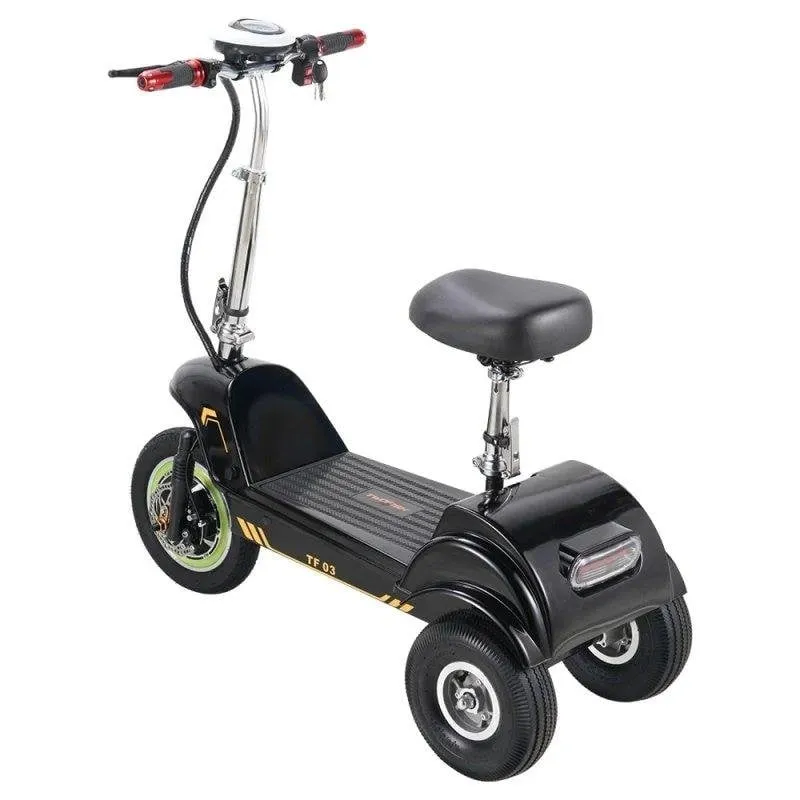 Monopattino elettrico Twofish TF03 350W Autonomia 30km Sospensione 12" Nero - immagine 1