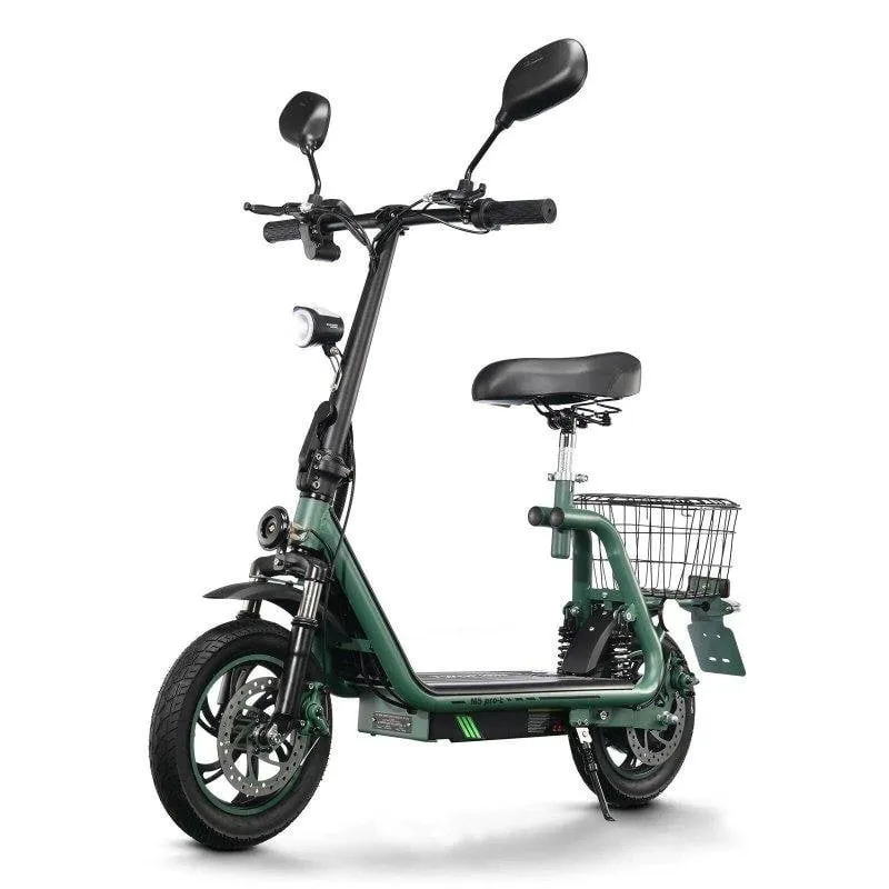 Monopattino elettrico Twofish M5 PRO-E 500W Autonomia 30km Freni a disco Verde - immagine 1