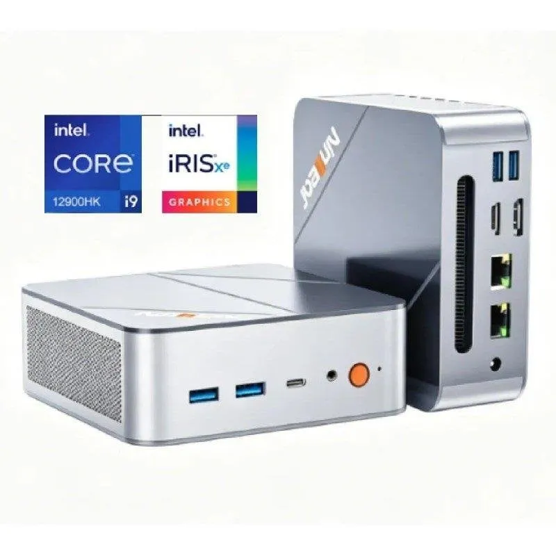 Mini PC Ninkear L12 Pro Intel Core i9-12900HK 16GB/Iris Xe 1TB SSD Windows 11 Schermo triplo Wi-Fi 6 - immagine 1
