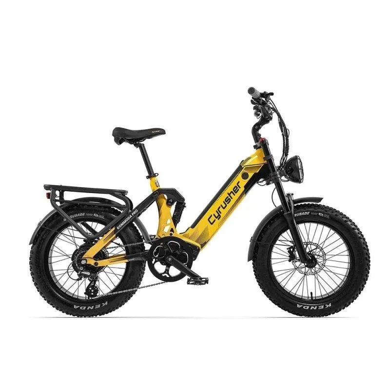 Bicicletta elettrica Cyrusher Kommoda Pro 20" 250W Sospensione totale - immagine 1