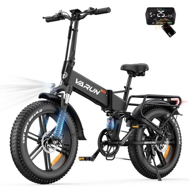 Bicicletta Elettrica Varun S20-2 PRO Sospensione Totale Batteria 48V 13Ah NFC - immagine 1