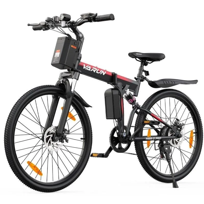 Bicicletta Elettrica Varun M26-3 Pro pieghevole sospensione integrale - immagine 1