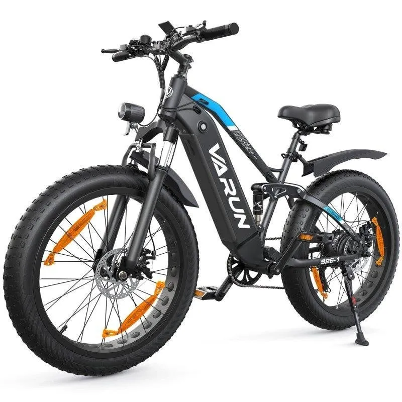 Bicicletta Elettrica Varun S26-1 Tutto-terreno 48V 16Ah 26x4 - immagine 1