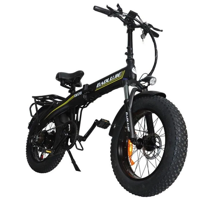 Bicicletta Elettrica Pieghevole Baolujie D7 48V 16Ah Shimano 7 velocita - immagine 1