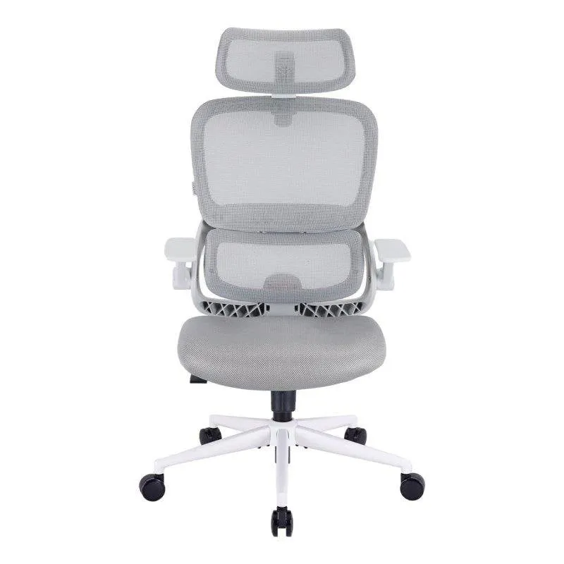 Sedia Sihoo B100 SE Ergonomica con Sostegno Lombare e Bracci Ripiegabili Grigio - immagine 1