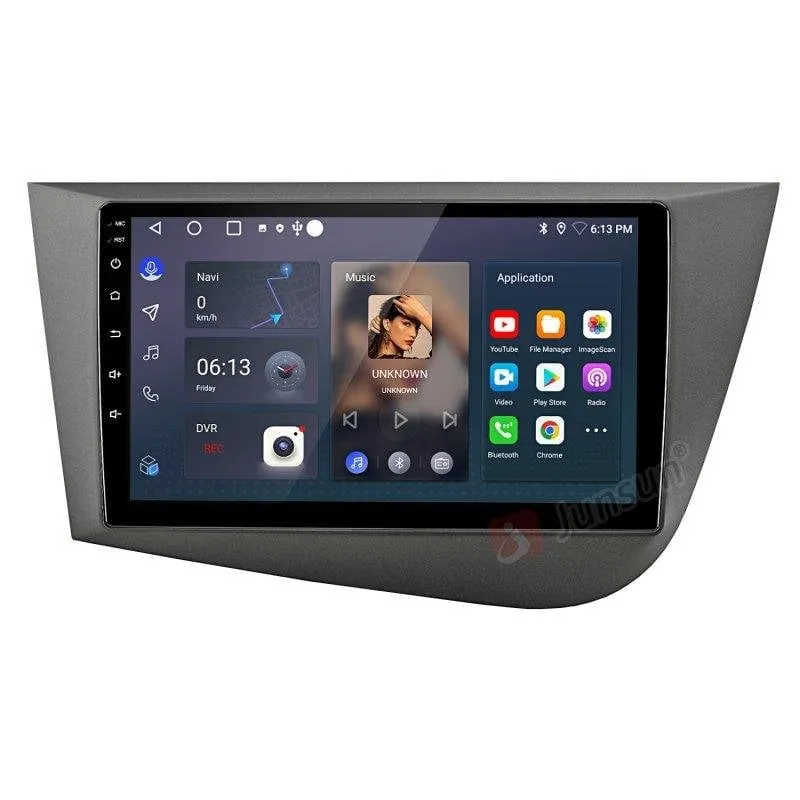 Autoradio JUNSUN Seat Leon 2 9" Android 15 CarPlay GPS DAB+ 64GB - immagine 1