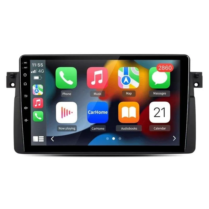 Autoradio 2 Din JUNSUN Bmw E46 Carplay Android Auto GPS DSP 64GB - immagine 1