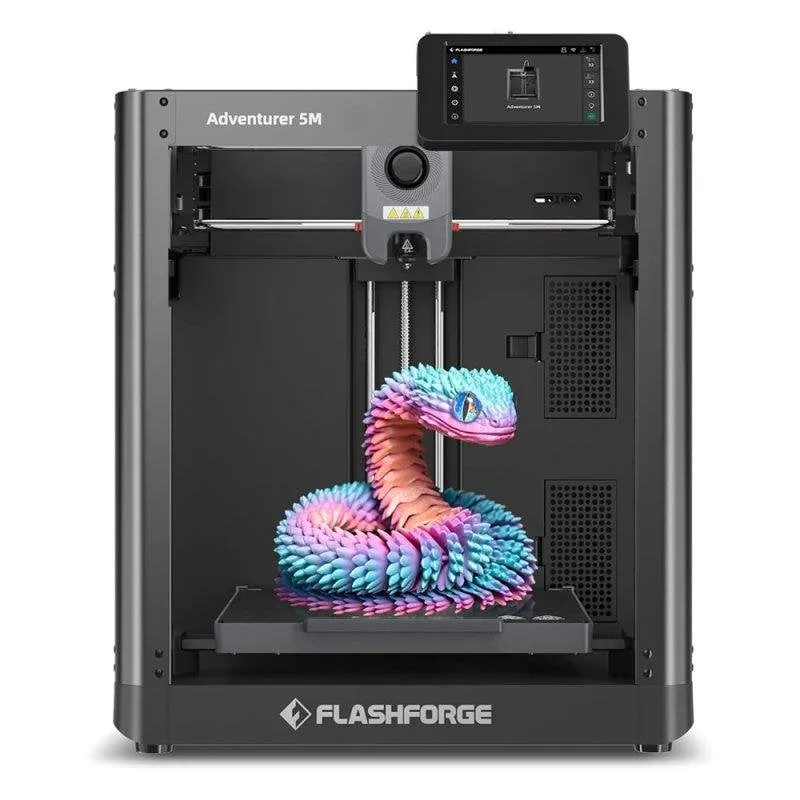 Stampante 3D Flashforge Adventurer 5M Livellamento Automatico 600 mm/s 220x220x220 mm - immagine 1