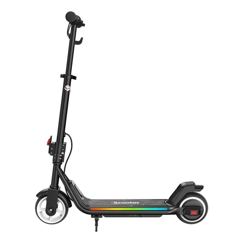 Monopattino elettrico iScooter iK3Max 200W Autonomia 10km Pneumatici 6,5'' Freni doppi LED - immagine 1