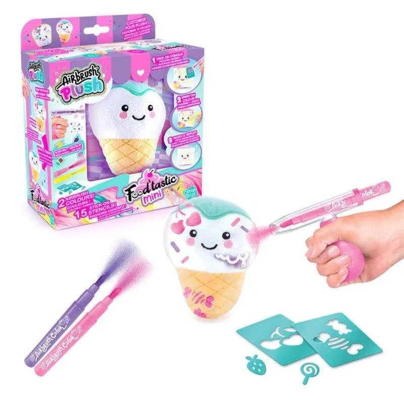 Kit decorazione peluche Canal Toys Airbrush Plush Food'tastic manuale - immagine 1