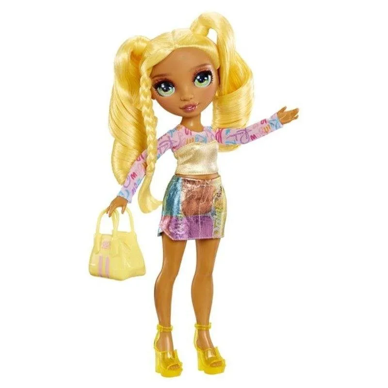 Bambola Rainbow High Sunny My Fashion Style 27 cm articolata - immagine 1