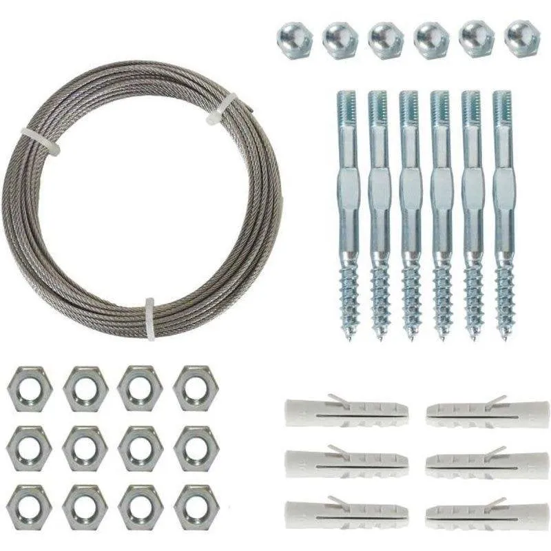 Kit Tenditore Invisibile Nature 10 m 1,8 mm Piante Rampicanti - immagine 1