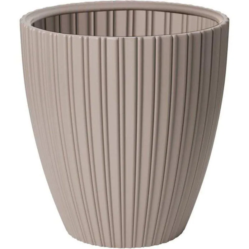 Vaso Garden ID Fancy Taupe 40 x 42 cm 80% riciclato - immagine 1