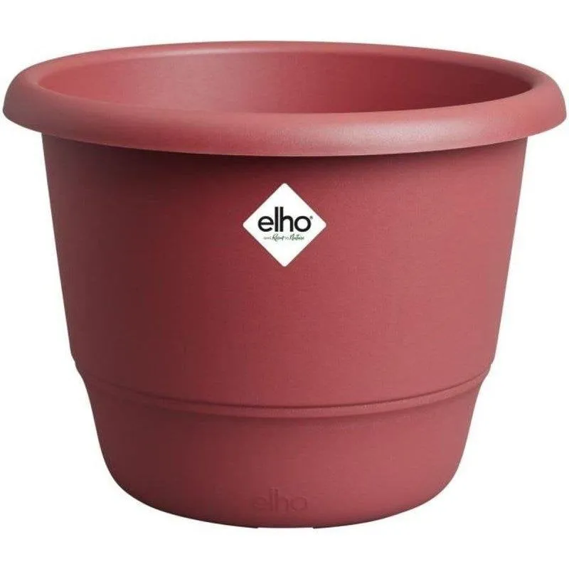 Vaso rotondo Elho Amiga Round 30 Rosso Esterno - immagine 1