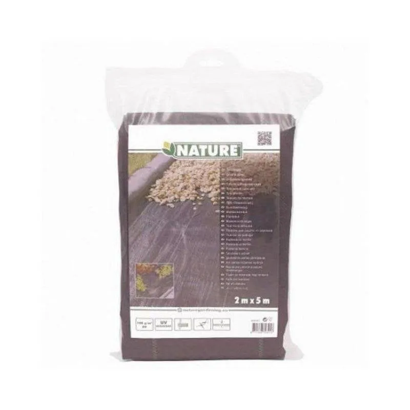 Rete anti-erbacce Nature PP Nera 2x5 m - immagine 1