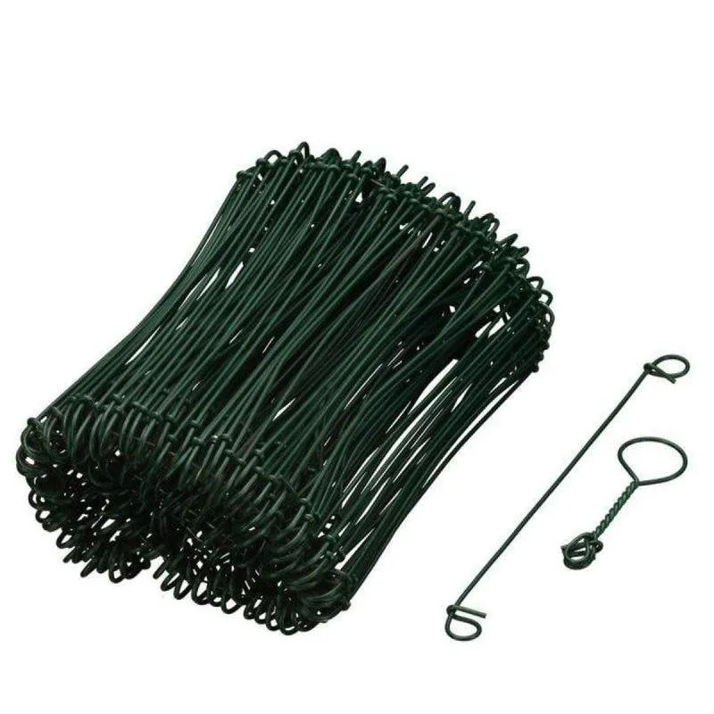 Fascetta Nature Pack 200 Verdi 16 cm zincata verniciata - immagine 1