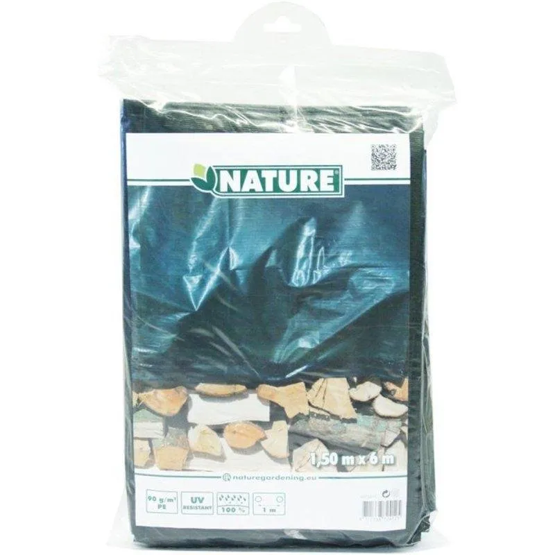 Copertura Nature Legno Verde 90 g/m2 1,5 x 6 m - immagine 1