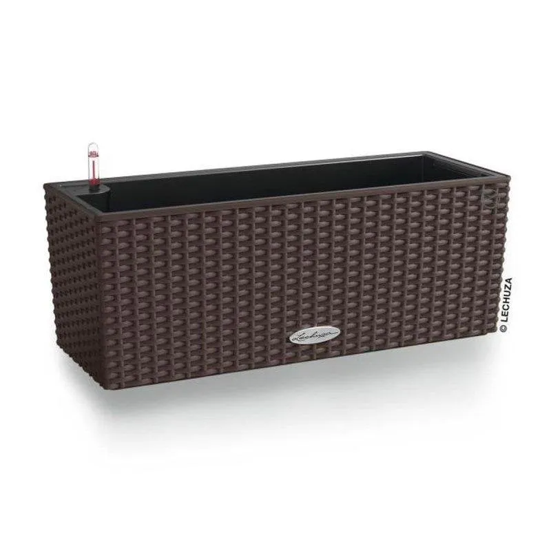 Jardiniera Lechuza Balconera Cottage 50 cm Moka - immagine 1