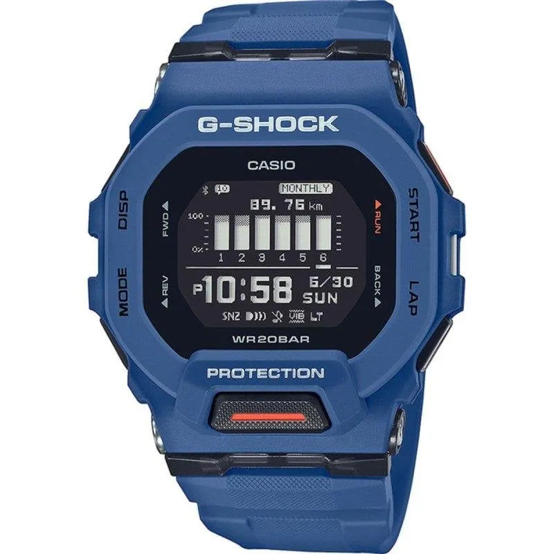 Casio G-Shock GBD-200-2ER Bluetooth 49mm Blu Resistente Acqua 200m - immagine 1