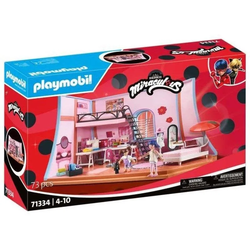 Set Giocattolo Playmobil 71334 Camera di Marinette Miraculous 73 pezzi - immagine 1