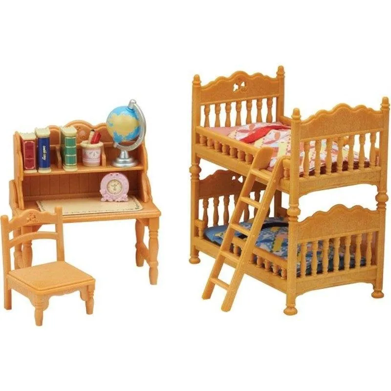 Set Cameretta Sylvanian Families 5338 con due letti a castello - immagine 1