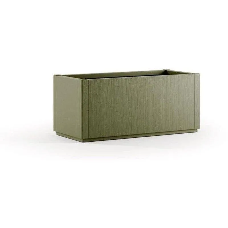 Jardiniera Ethica Stefanplast Rettangolare 80 L Verde - immagine 1