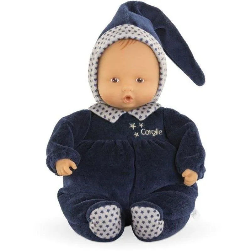 Bambola peluche Corolle Babipouce Marine viso vinile profumo vaniglia 28 cm - immagine 1
