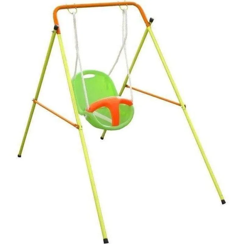 Altalena per bambini Trigano Emma A-frame metallo multicolore interno esterno - immagine 1