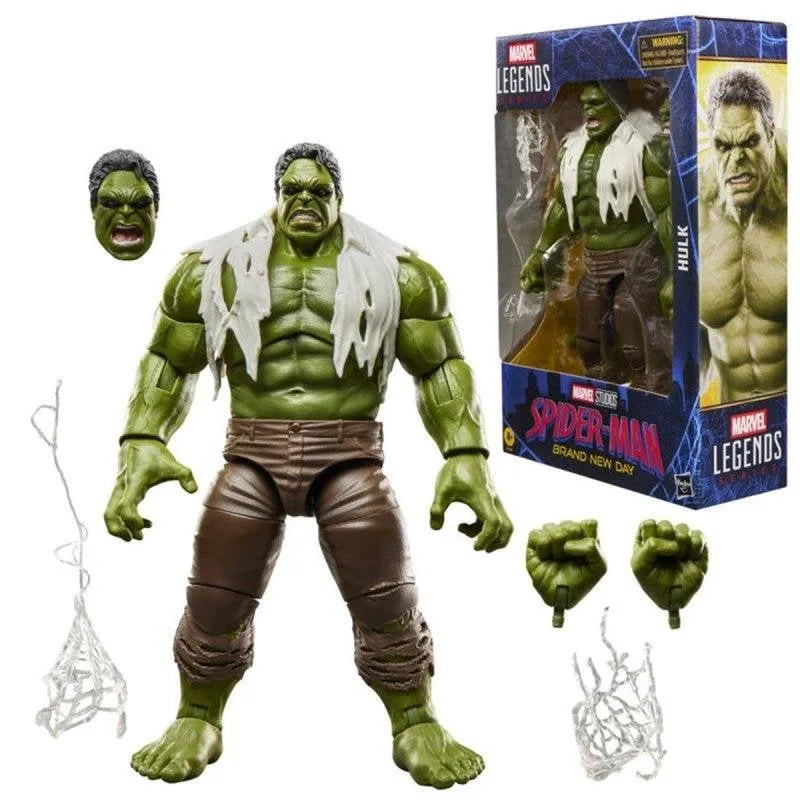 Figura d'azione Hasbro Marvel Legends Hulk Spider-Man Brand New Day 15 cm articolata - immagine 1