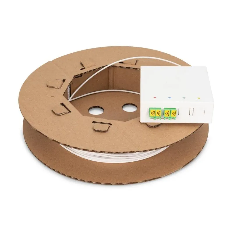 Kit installazione fibra ottica Digitus FTTH 4 fibre 70 m LC/APC - immagine 1
