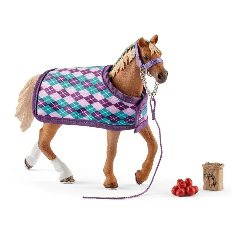 Set Schleich Horse Club 42360 Stalla Cavalli Multicolore - immagine 1
