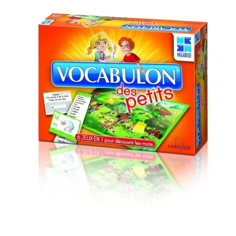 Gioco Educativo Megableu Vocabulon dei Piccoli 6 in 1 120 Carte - immagine 1