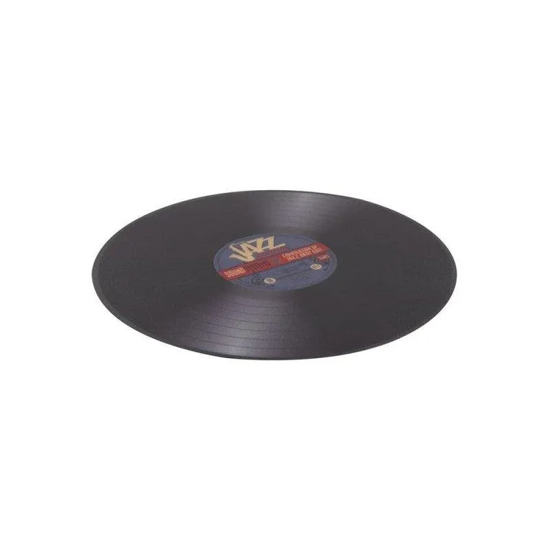 Tappetino mouse TnB TSVINYLE2 vinile 18x18 cm nero compatto - immagine 1