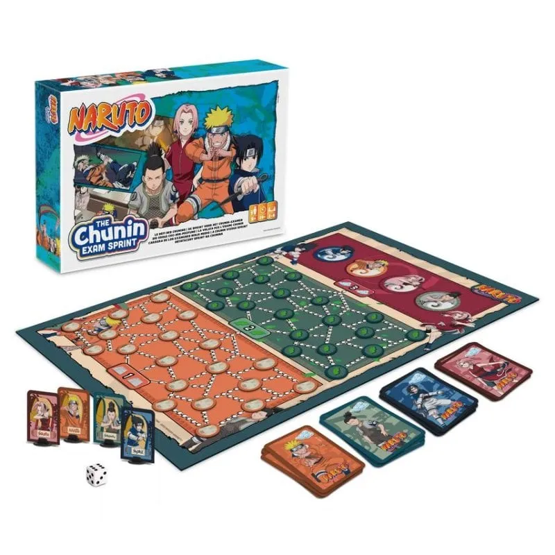 Gioco da Tavolo BANDAI Chunin Exam Sprint Naruto 2-4 Giocatori - immagine 1