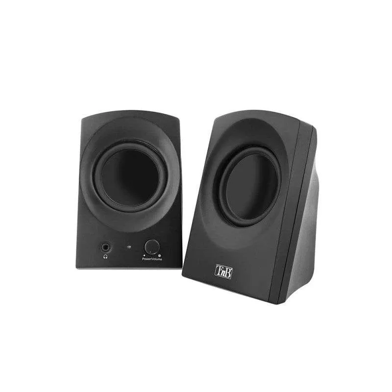 Altoparlanti TnB Ark Series 2.0 per PC e Mac colore nero - immagine 1